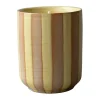 DBKD Burn geurkaars 60 u., Stripe yellow< Geurkaarsen & Aroma Diffusers