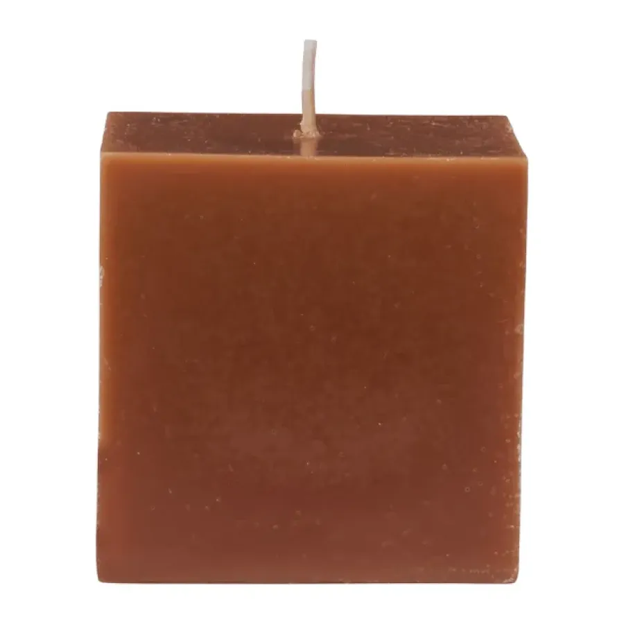 Ferm Living Burren blockkaars small, Bronze< Kaarsen