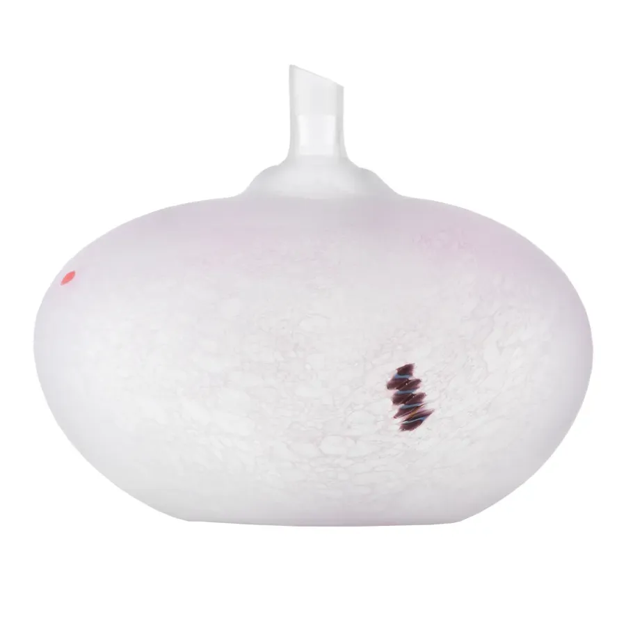 Kosta Boda BV Beans AC-20, Roze< Glaskunst|Sculpturen & Porseleinen Beelden