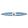 Kosta Boda BV Drifter glassculptuur, Blauw< Glaskunst|Sculpturen & Porseleinen Beelden