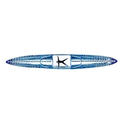 Kosta Boda BV Drifter glassculptuur, Blauw< Glaskunst|Sculpturen & Porseleinen Beelden