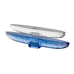 Kosta Boda BV Drifter glassculptuur, Blauw< Glaskunst|Sculpturen & Porseleinen Beelden