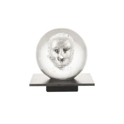Kosta Boda BV Headman glassculptuur, Helder< Glaskunst|Sculpturen & Porseleinen Beelden