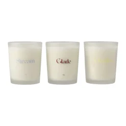Scandi Living Cadeauverpakking geurkaars 70g 3-pack, Stream/Glade/Meadow< Geurkaarsen & Aroma Diffusers