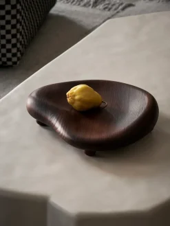 Ferm Living Cairn Centrepiece, Donkerbruin< Decoratieve Schalen