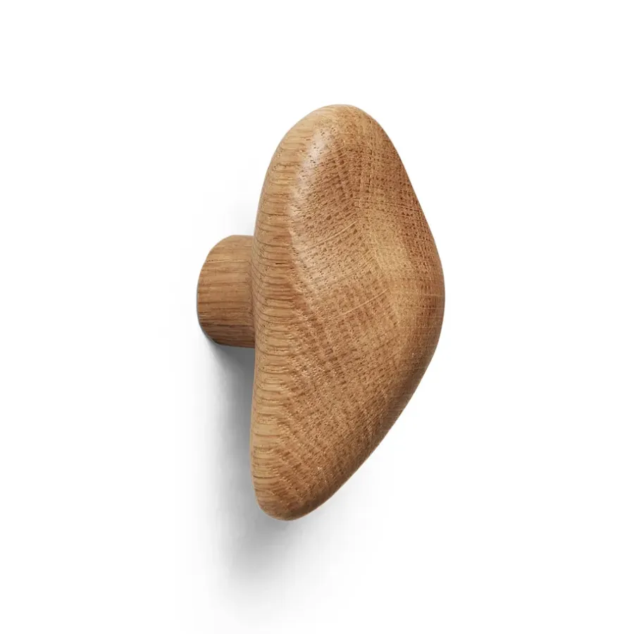 Ferm Living Cairn haak 2-delig, Oak< Haken & Hangers