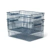Ferm Living Cala stapelbare mand 2-pack, Dark blue< Opbergmanden