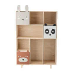 Bloomingville Calle boekenkast 89,5x107 cm 3 laden, Natuur< Opbergoplossingen Voor De Kinderkamer