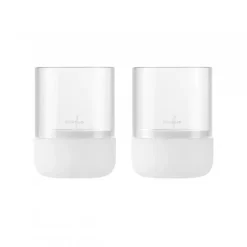 Blomus Calma waxinelichtjeshouder Ø7 cm 2-pack, Lily white< Kaarsenhouders & Kaarsenborden