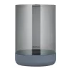 Blomus Calma windlicht Ø15 cm, Gray-smoke< Kaarsenhouders & Kaarsenborden