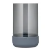 Blomus Calma windlicht Ø12 cm, Gray-smoke< Kaarsenhouders & Kaarsenborden