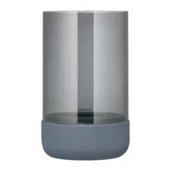 Blomus Calma windlicht Ø12 cm, Gray-smoke< Kaarsenhouders & Kaarsenborden