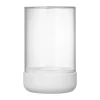Blomus Calma windlicht Ø12 cm, Lily white< Kaarsenhouders & Kaarsenborden