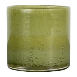 Byon Calore waxinelichtjeshouder XS Ø10 cm, Green< Kaarsenhouders & Kaarsenborden