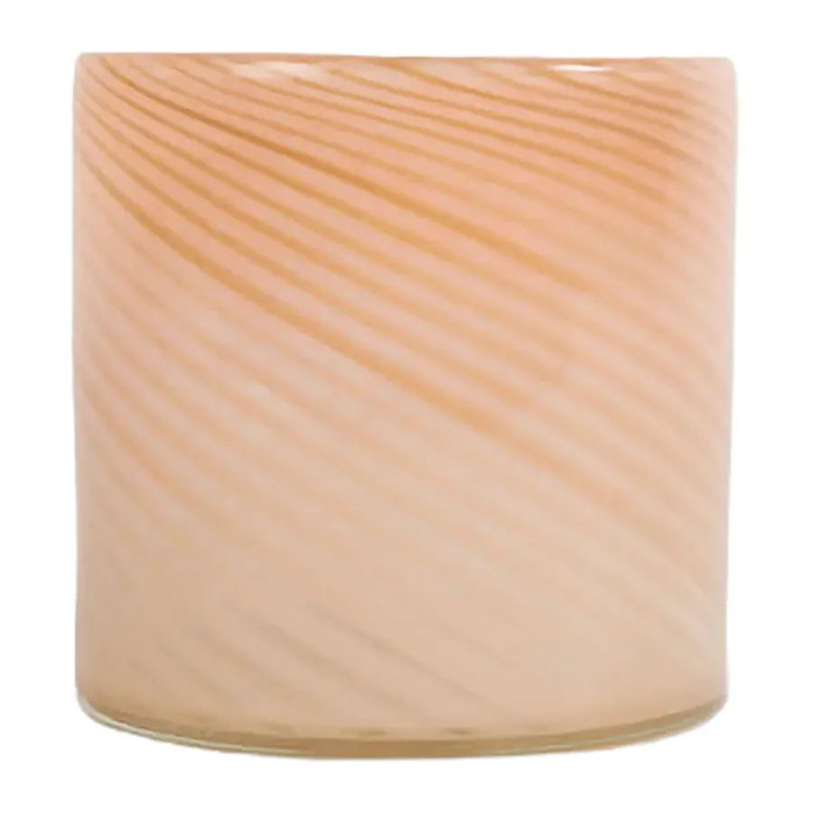 Byon Calore waxinelichtjeshouder XS Ø10 cm, Roze-beige< Kaarsenhouders & Kaarsenborden