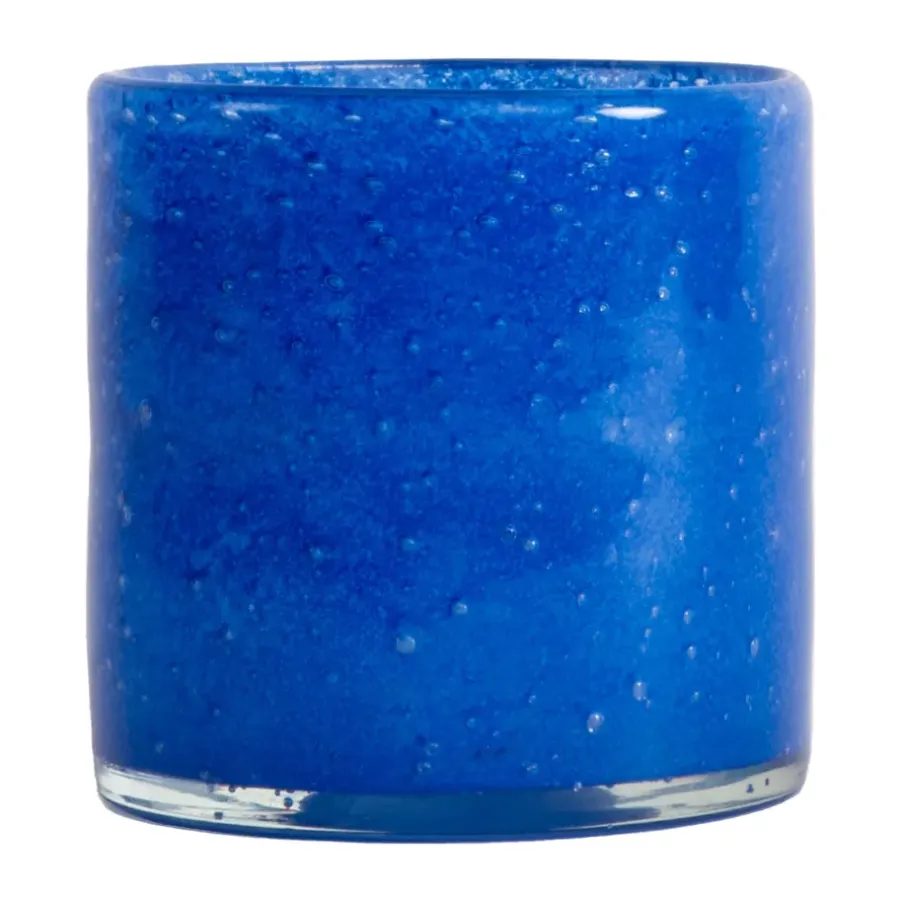 Byon Calore waxinelichtjeshouder XS Ø10 cm, Blauw< Kaarsenhouders & Kaarsenborden