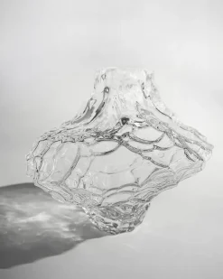 Hein Studio Canyon Large vaas 23 cm, Clear< Vazen