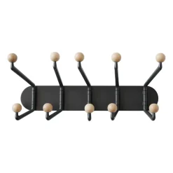 &Tradition Capture SC76 haak 10 armen, Graphite-Oak< Haken & Hangers