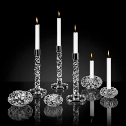 Orrefors Carat kaarsenstandaard, large< Kandelaars