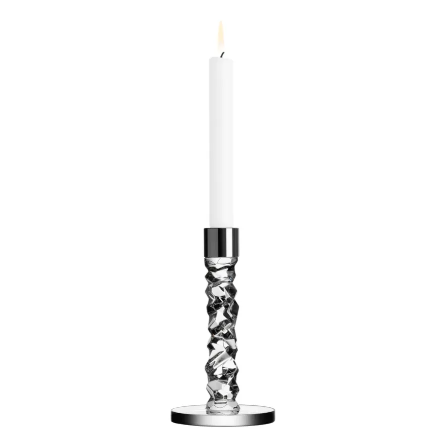Orrefors Carat kaarsenstandaard, small< Kandelaars