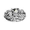 Orrefors Carat theelichthouder, small< Kaarsenhouders & Kaarsenborden
