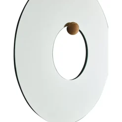 AYTM Castellum wandspiegel Ø80 cm, Clear-oiled oak< Ronde Spiegels|Wandspiegels