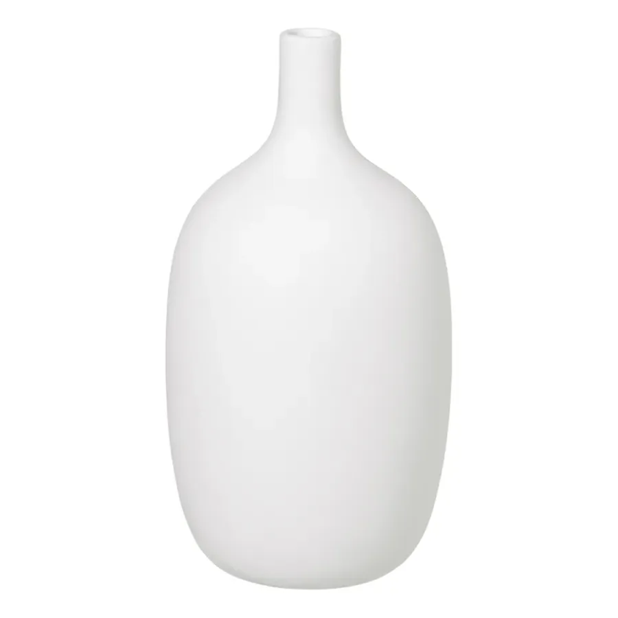 Blomus Ceola vaas 21 cm, Wit< Vazen