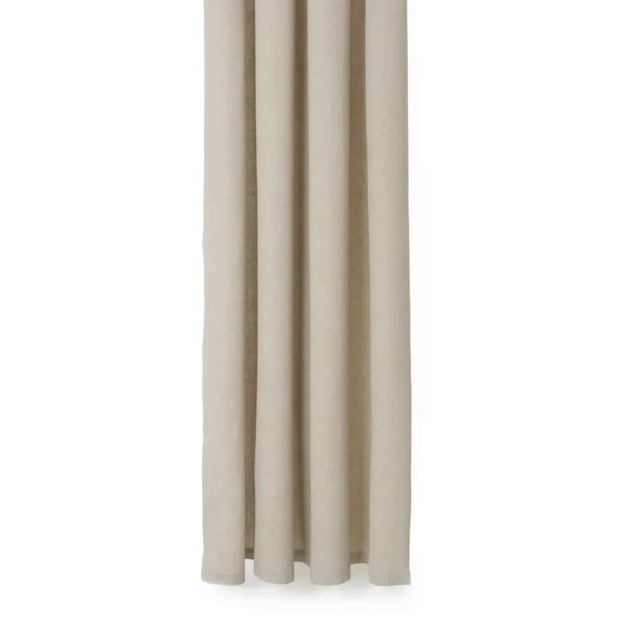 Ferm Living Chambray douchegordijn, Zand< Douchegordijnen