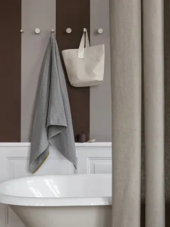 Ferm Living Chambray douchegordijn, Zand< Douchegordijnen