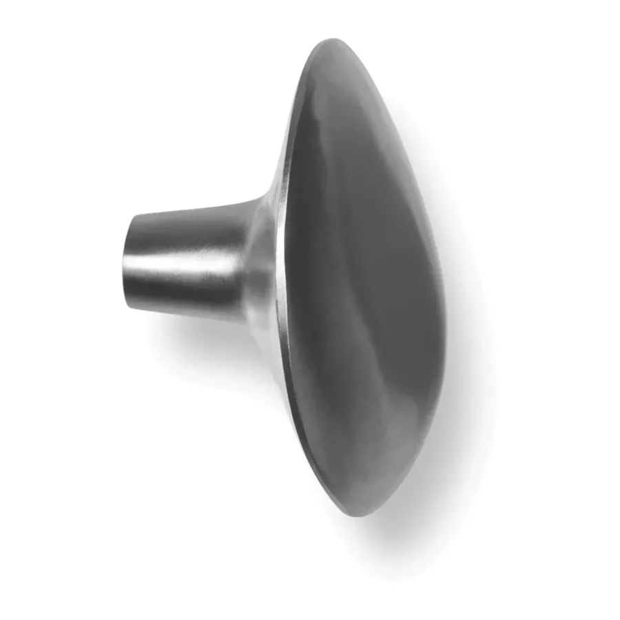 Ferm Living Chanterelle haak, Brushed stainless steel< Haken & Hangers
