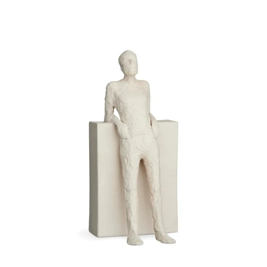 Kähler Character beeld met boodschap, The hedonist< Sculpturen & Porseleinen Beelden