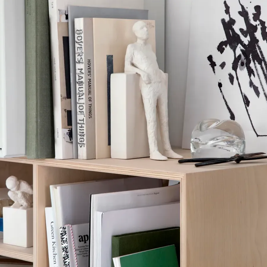Kähler Character beeld met boodschap, The hedonist< Sculpturen & Porseleinen Beelden