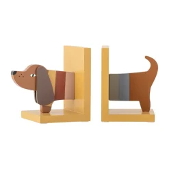 Bloomingville Charlie boekensteun 2-delig, Geel< Kinderkamer Interieuraccessoires|Kinderkamer Interieuraccessoires