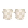 OYOY Chess opbergmanden medium 2-pack, Clay-offwhite< Opbergmanden