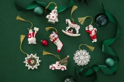 Villeroy & Boch Christmas Classics kersthanger pick up, Wit< Kerstdecoraties