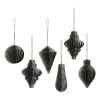 Broste Copenhagen Christmas mix kersthanger 6-pack, Thyme< Kerstdecoraties