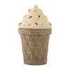 Bloomingville Cillie opbergmand met deksel Ø40 cm, Nature ice cream< Opbergoplossingen Voor De Kinderkamer|Opbergmanden
