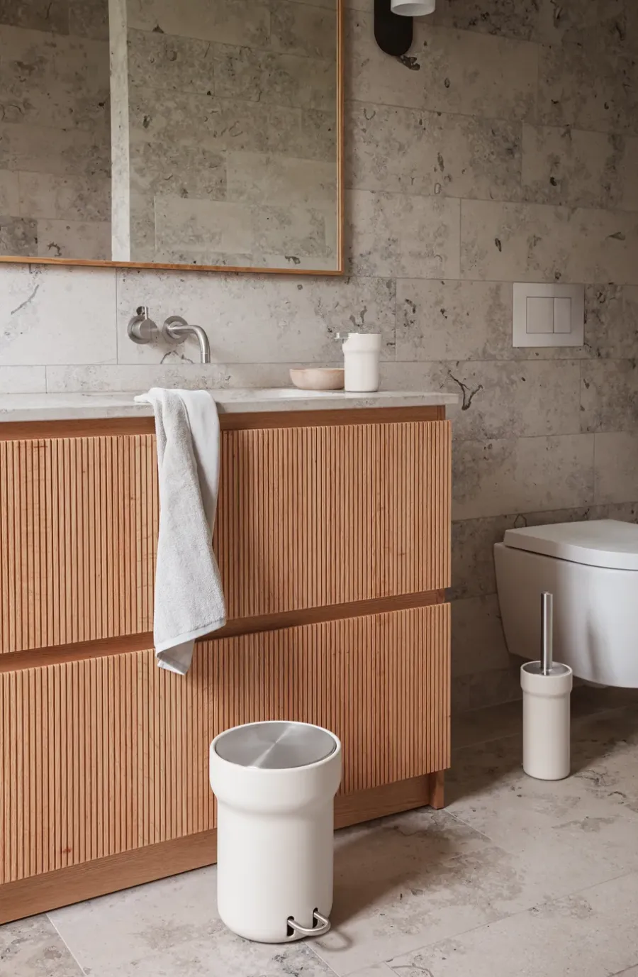 Eva Solo Citadel toiletborstel 40 cm, Sand< Toiletborstels