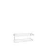 Essem Design Classic 650 schoenenrek, wit/chroom, 2 niveaus, 60 cm< Schoenenrekken