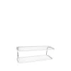 Essem Design Classic 650 schoenenrek, wit/chroom, 2 niveaus, 80 cm< Schoenenrekken