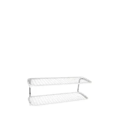 Essem Design Classic 650 schoenenrek, wit/chroom, 2 niveaus, 80 cm< Schoenenrekken