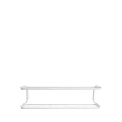 Essem Design Classic 650 schoenenrek, wit/wit, 2 niveaus, 100 cm< Schoenenrekken