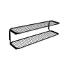 Essem Design Classic 650 schoenenrek, zwart/zwart, 2 niveaus, 80 cm< Schoenenrekken