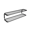 Essem Design Classic 650 schoenenrek, zwart/chroom, 2 niveaus, 40 cm< Schoenenrekken