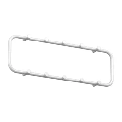 Essem Design Classic kapstok 60 cm, Wit< Haken & Hangers
