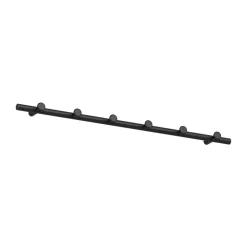 Essem Design Classic kapstok 60cm, Zwart< Haken & Hangers