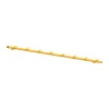 Essem Design Classic kapstoklijst 100 cm, Zwart< Haken & Hangers
