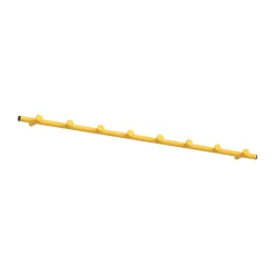 Essem Design Classic kapstoklijst 100 cm, Zwart< Haken & Hangers