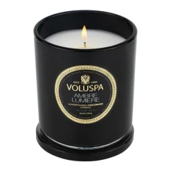 Voluspa Classic Maison Noir geurkaars 60 uur, Ambre Lumiere< Geurkaarsen & Aroma Diffusers