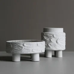 DBKD Clay pot Ø18 cm, Zand< Bloempotten